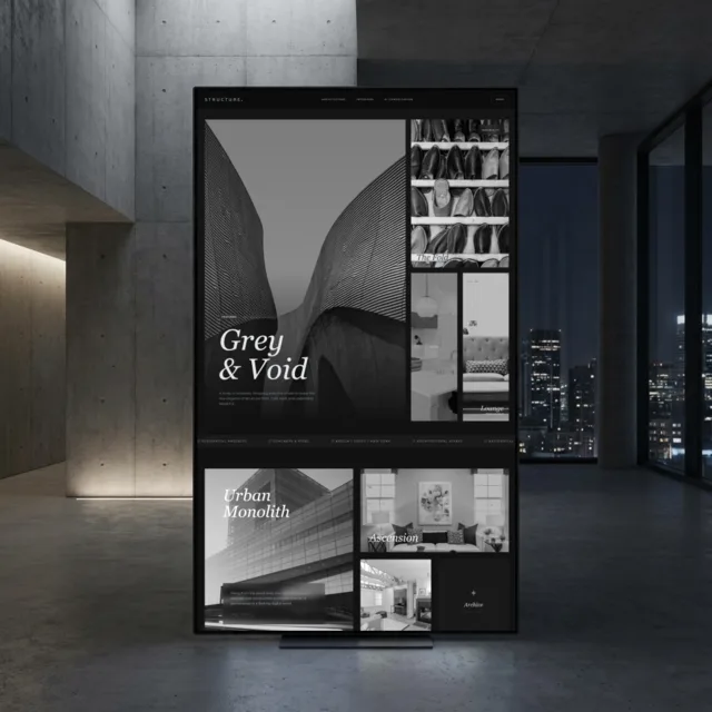 Project Website Mockup